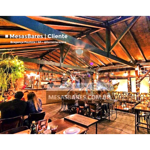 MesasBares | Cliente - Razera Pizzaria e Cervejaria - Bragança Paulista - SP
